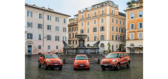 Modellfamilie Fiat 500 wird noch moderner und bietet mehr innovative Technologie