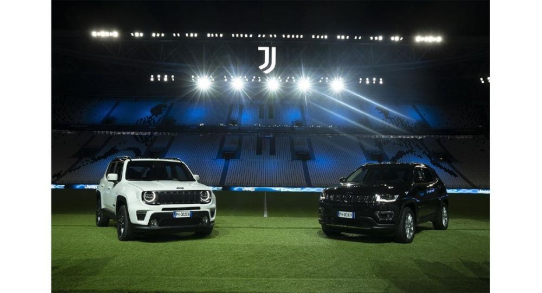 Juventus Turin geht mit Hybrid-Power von Jeep® aufs Spielfeld