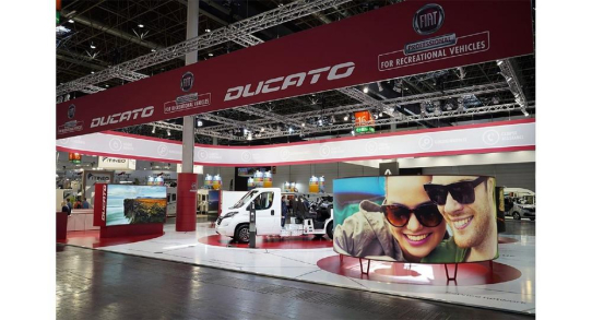 Fiat Professional auf den Reisemobil-Messen in Düsseldorf und Parma