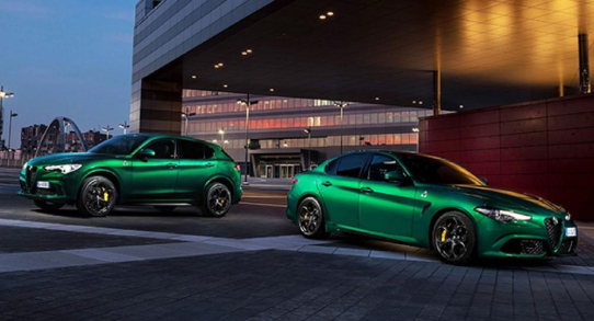 Alfa Romeo Giulia Quadrifoglio und Alfa Romeo Stelvio Quadrifoglio im neuen Modelljahr noch leistungsfähiger in allen Bereichen