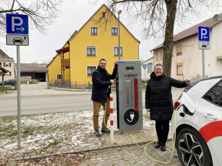 Neue Ladeinfrastruktur für Elektroautos in Dachsbach