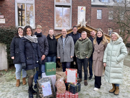 Eucon erfüllt Weihnachtswünsche der Kinder und Jugendlichen in Münster