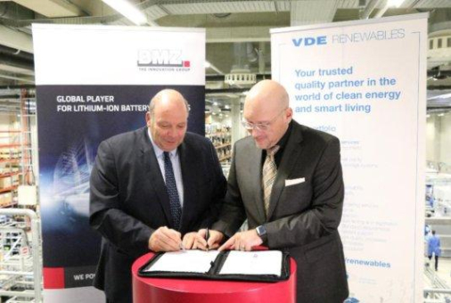 BMZ Group und VDE schließen strategische Partnerschaft im Bereich Batterie-Technologie