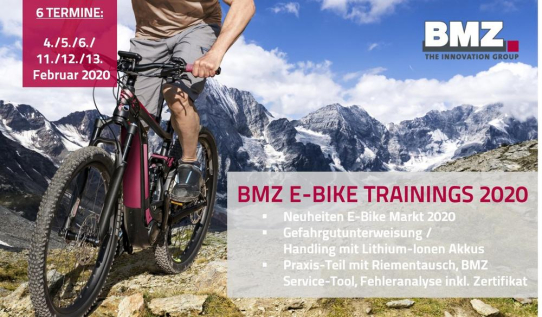 BMZ E-Bike Trainings 2020 - Fit in die neue Saison