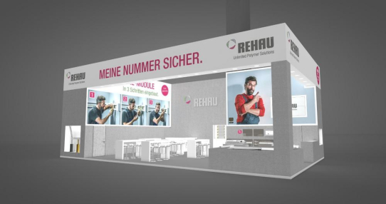 "Meine Nummer sicher": REHAU auf der "light+building" 2018