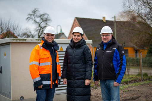 Pilotprojekt beim Netzausbau