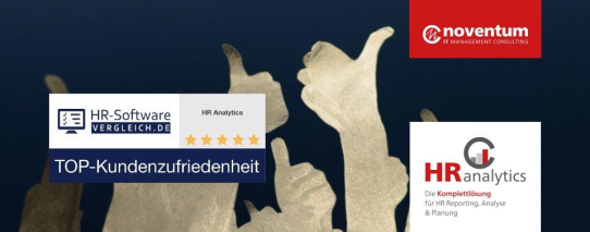 noventum HR-Analytics gewinnt den HR-Software-Award 2021 in der Rubrik HR-Analytics