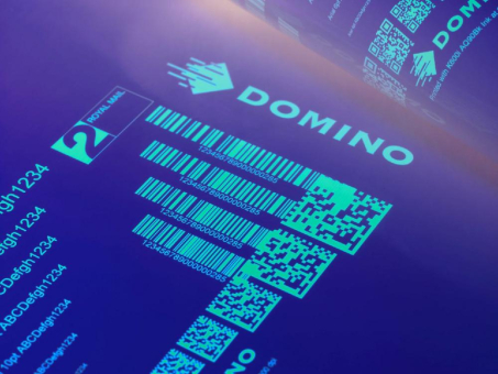 Domino führt fluoreszierende Sicherheitstinte für K600i Inkjet-Drucker ein