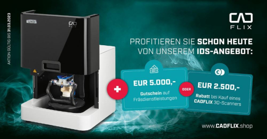 Profitieren Sie schon heute von unserem unschlagbaren "3D-SCAN" IDS-Angebot!