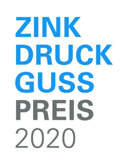 Der Zinkdruckguss-Preis 2020 - Wer schafft es auf Platz 1?