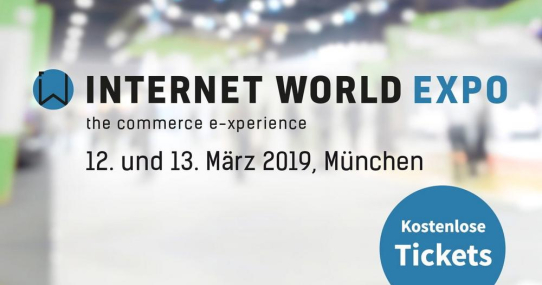 VARIO Software auf der Internet World 2019! Jetzt kostenlose Tickets sichern!