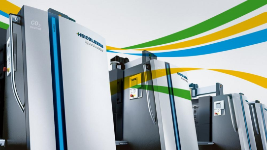 Mehr Nachhaltigkeit im Druckprozess: HEIDELBERG macht Druckereien zu Vorreitern einer energieeffizienten Produktion
