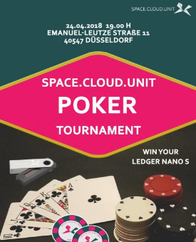 Space.Cloud.Unit: Blockchain-Startup lädt zum Pokerturnier