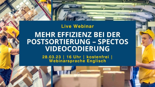 Mehr Effizienz bei der Postsortierung – Spectos Videocodierung (Webinar | Online)