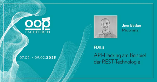 Vortrag: API-Hacking am Beispiel von REST