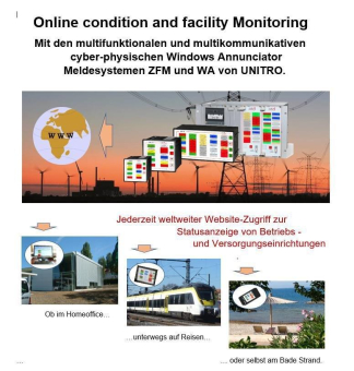 Online condition and facility Monitoring