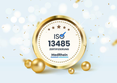 MedRhein Shanghai nach ISO 13485 zertifiziert