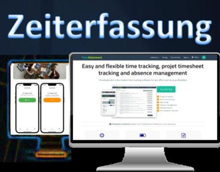 Entdecken Sie die webbasierte Schweizer Zeiterfassung von TimeStatement