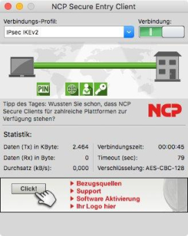 NCP VPN Client Suite für macOS High Sierra