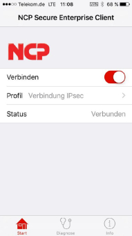 Neuer NCP VPN Client für Apple iOS 9 & 10