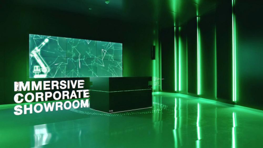 Garamantis und FFT präsentieren immersiven Showroom für intelligente Produktionssysteme
