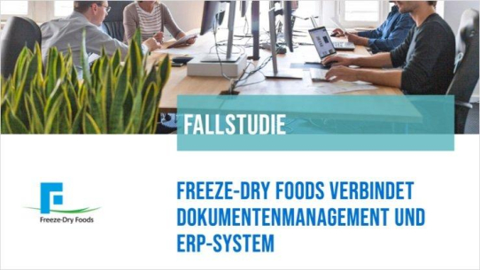Freeze-Dry Foods profitiert von Integration von Microsoft Dynamics 365 und M-Files