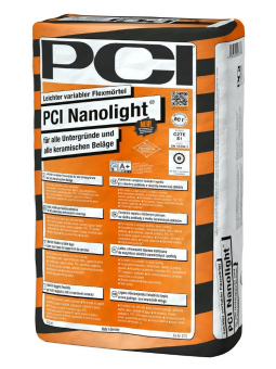 PCI Nanolight in neuer Rezeptur und mit deutlich verbesserten Verarbeitungseigenschaften