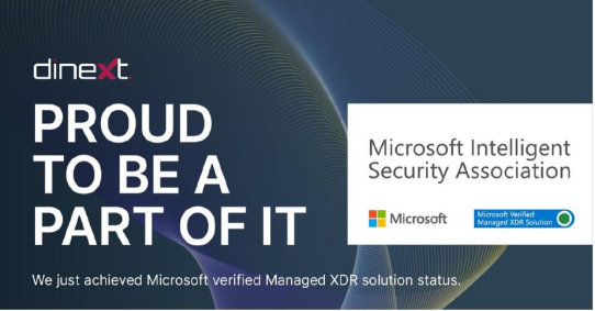 Die dinext. pi-sec GmbH wird mit dem Status einer von Microsoft verifizierten Managed XDR-Lösung ausgezeichnet