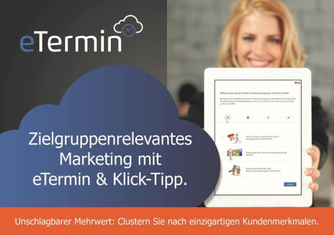 Kooperation mit Klick-Tipp verschafft eTermin Kunden einen Vorsprung im zielgruppenrelevanten E-Mail-Marketing