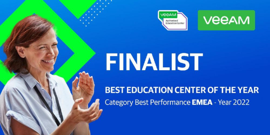 Finalists for Best Training Center EMEA 2022 - Kategorie Best Performance