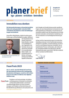 Neuer Planerbrief informiert über Elektrothermografie