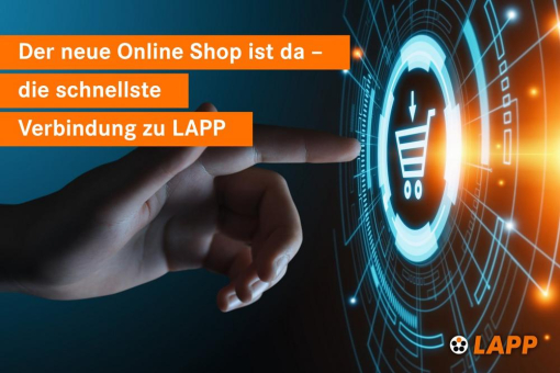 LAPP schafft komfortables Einkaufserlebnis mit neuem Online Shop