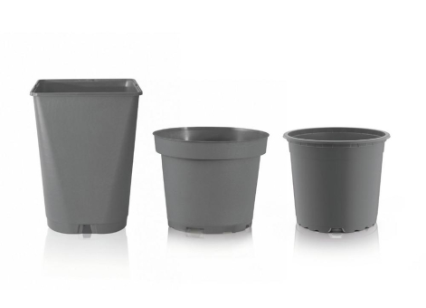 Neue Variante: Baseline-Pflanztöpfe von Pöppelmann TEKU® als recyclingfähige Alternative zu schwarzen Pflanztöpfen
