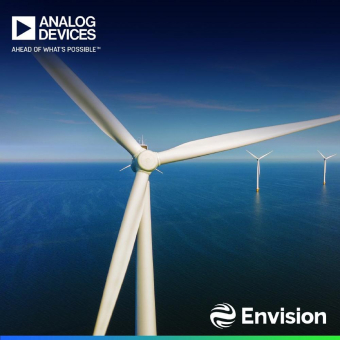 Envision Energy nutzt MEMS-Sensortechnologie von Analog Devices für den Bau intelligenterer und sichererer Windkraftanlagen