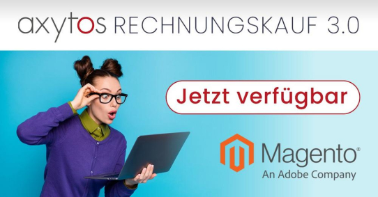 Innovativer axytos Rechnungskauf 3.0 jetzt auch für Magento-Händler verfügbar