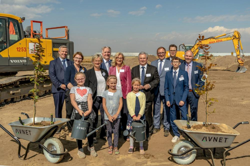 Avnet gibt den Baustart für sein Hochleistungsdistributionszentrum in Bernburg (Saale) bekannt