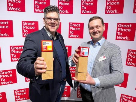 Brockhaus AG ausgezeichnet als einer der besten Arbeitgeber in der ITK und in NRW 2023 - Platz 6 und Platz 3 erreicht