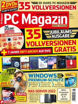 35 Jahre PC Magazin - pralles Software-Paket krönt Jubiläum
