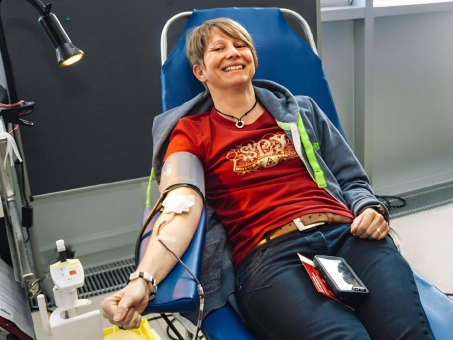 Erfolgreiche Aktion: W&H-Mitarbeiter:innen spenden Blut