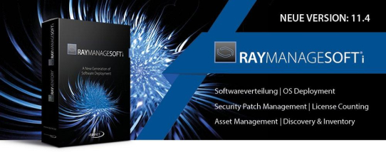 Raynets Softwareverteilungslösung RayManageSofti wurde offiziell in der Version 11.4 freigegeben