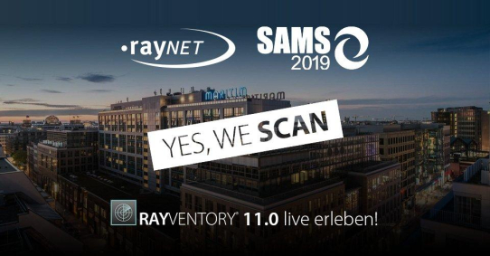 Raynet ist erneuter Business Partner der SAMS 2019