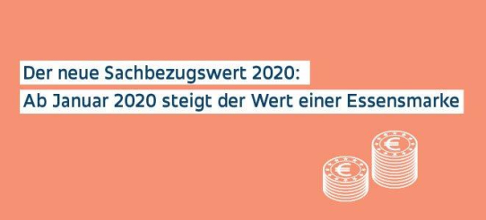 Der Sachbezugswert 2020 ist deutlich höher als in den vergangenen Jahren