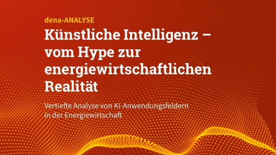 ­dena-Analyse: Chancen von Künstlicher Intelligenz für die Integrierte Energiewende erproben und nutzen