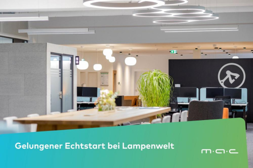 Erfolgreicher Go-Live: Lampenwelt vertraut auf ERP-System DiVA von MAC IT-Solutions