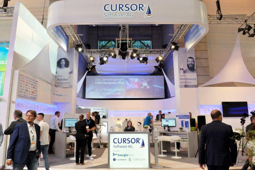 Neues CRM-Design: CURSOR Software AG präsentiert Marina PURE auf der E-world 2023