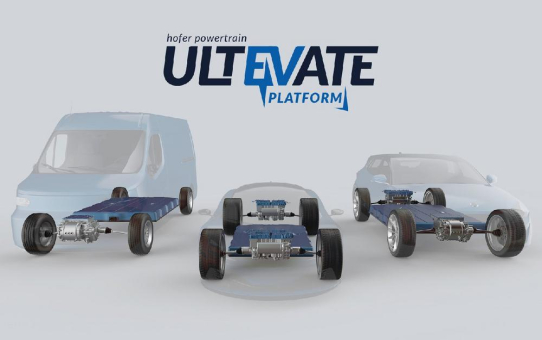 hofer powertrain erweitert sein modulares ULTEVATE-Plattform-Portfolio