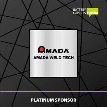 AMADA WELD TECH wird Platin-Sponsor des Battery Experts Forums