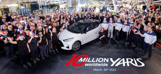Kleines Genie mit großem Erfolg: Zehn Millionen verkaufte Toyota Yaris