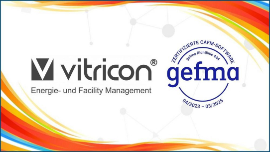 EBCsoft GmbH - Vitricon® zum siebten Mal gefma 444 zertifiziert