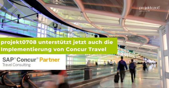 projekt0708 unterstützt jetzt auch die Implementierung von Concur Travel